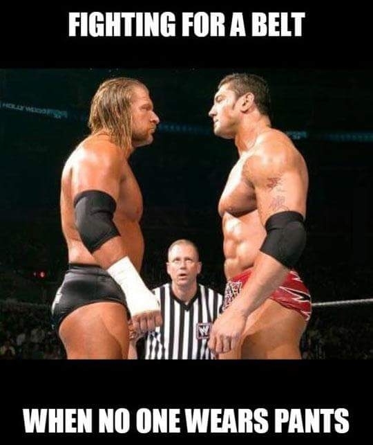 Fighting for a BELT 