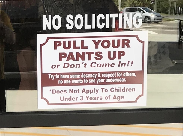 Finally A store owner with class