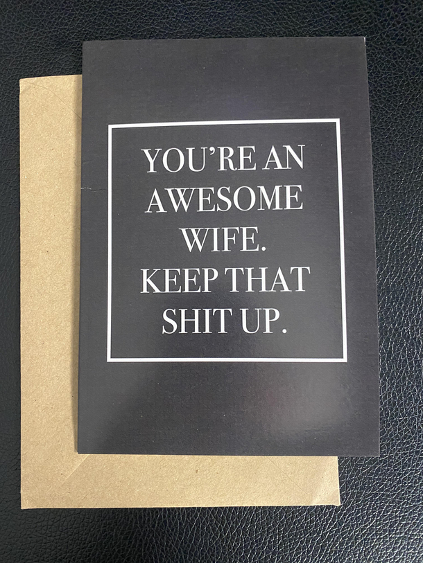Finally a Valentines Day card with real talk