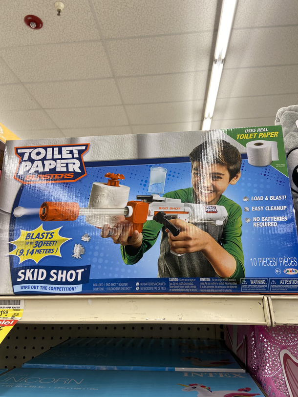 Finally found out why everyone is buying toilet paper