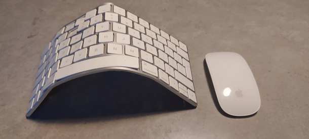 Finally Managed to get my hands on the new Apple ergonomic keyboard