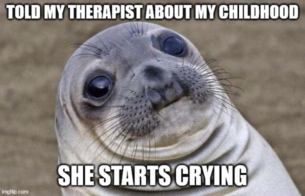 Finally saw a therapist