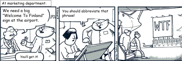 Finnish comic by Pertti Jarla