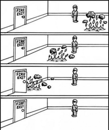 Fire exit