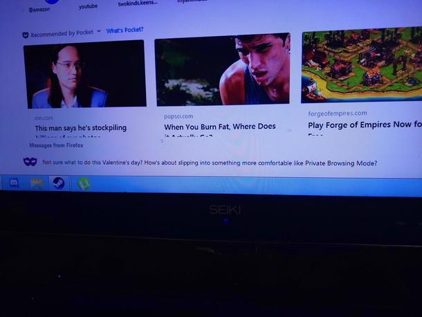 Firefox just suggested I Fap for Valentines