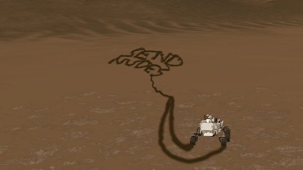 First color image back from Mars Ingenuity Helicopter