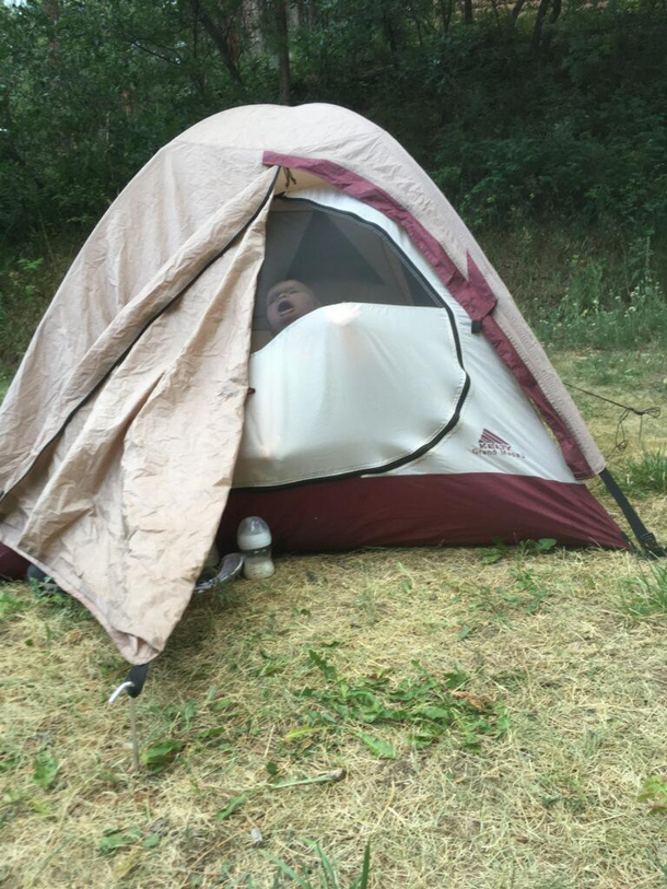 First look at newest horror film written by Stephen King about Maine forest demons or my toddler refusing to nap on a camping trip You decide