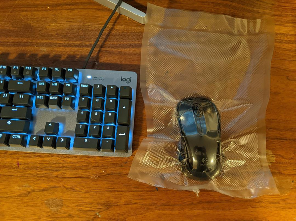 First they heat-sealed my mouse now theyre vacuum-sealing it