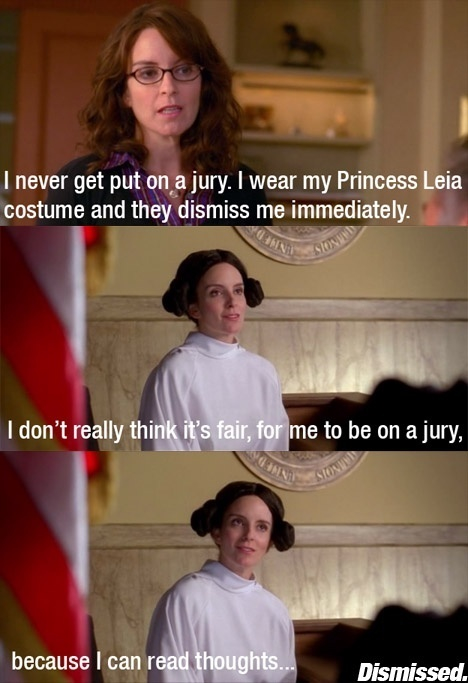 First thought when I got summoned for jury duty