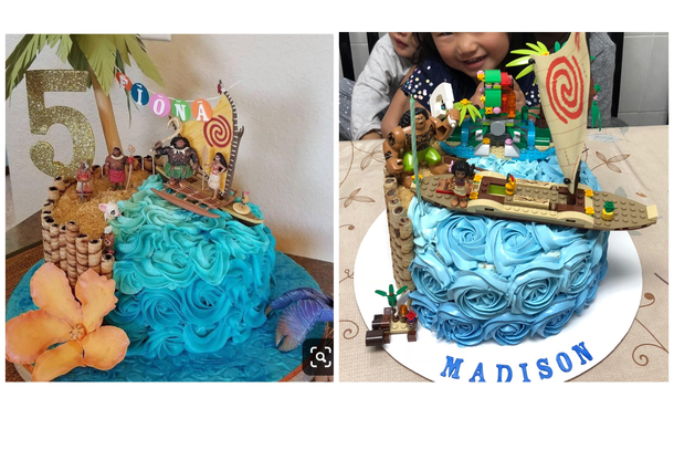 First time making a cake