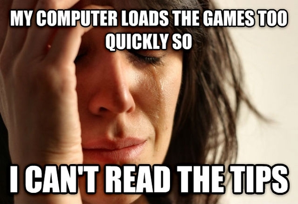 First World Problems