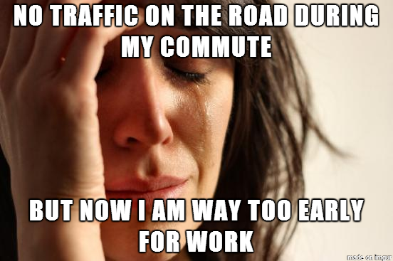 First World Problems during School Vacation Week