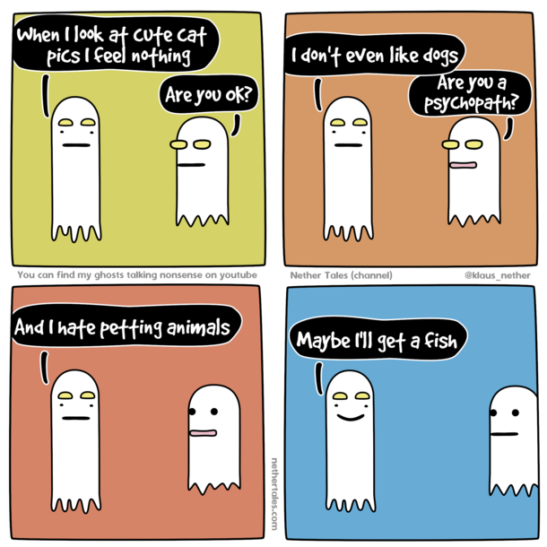 fish are friends not food