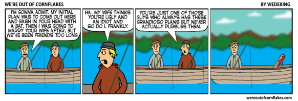 Fishing with a buddy