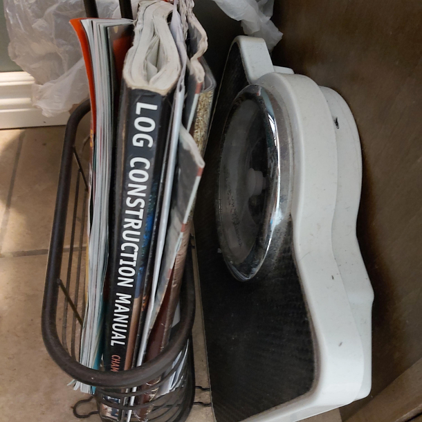 Fitting bathroom literature