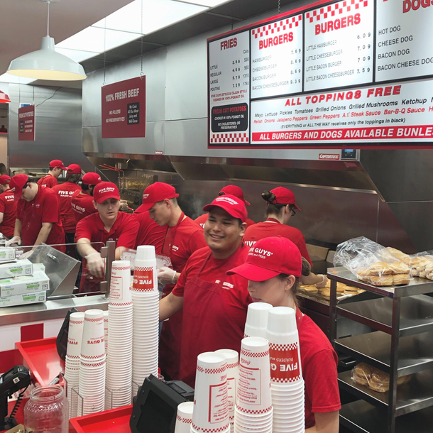 Five guys my ass