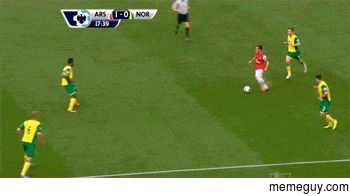 Flash playing soccer