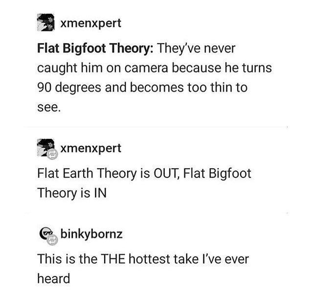 Flat Bigfoot