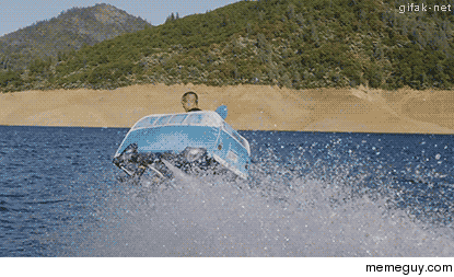 Flying water car