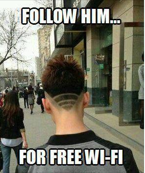 Follow him