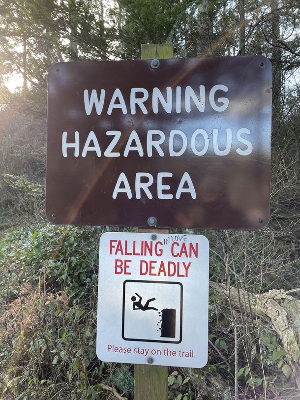 Follow the sign