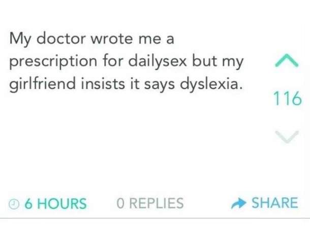 Following doctors orders