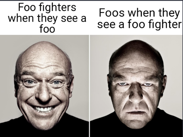 Foos boutta get fought 