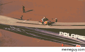 -foot snowmobile jump