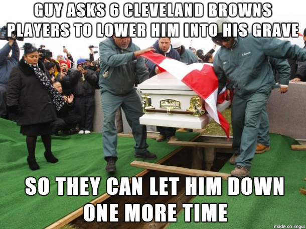 Football bashing Cant forget Cleveland