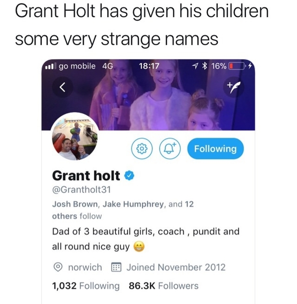 Footballers are getting more creative when naming their children