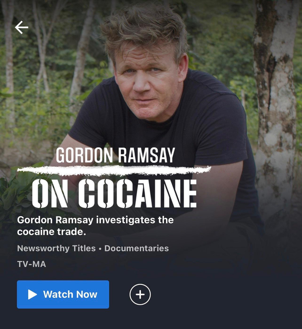 For a second there I thought we were in for the wildest cooking show of all time