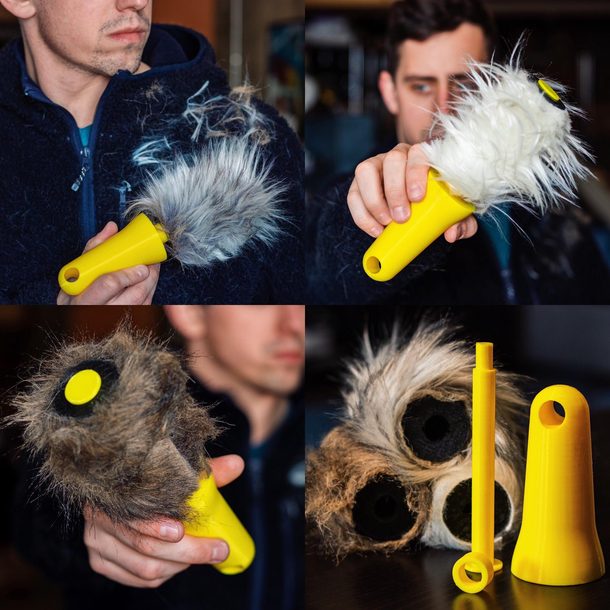 For fun I design products that solves problems people dont have This is the FurRoller start telling your friends you got a dog and cover your clothes in fur