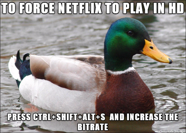 For others annoyed with potato quality Netflix