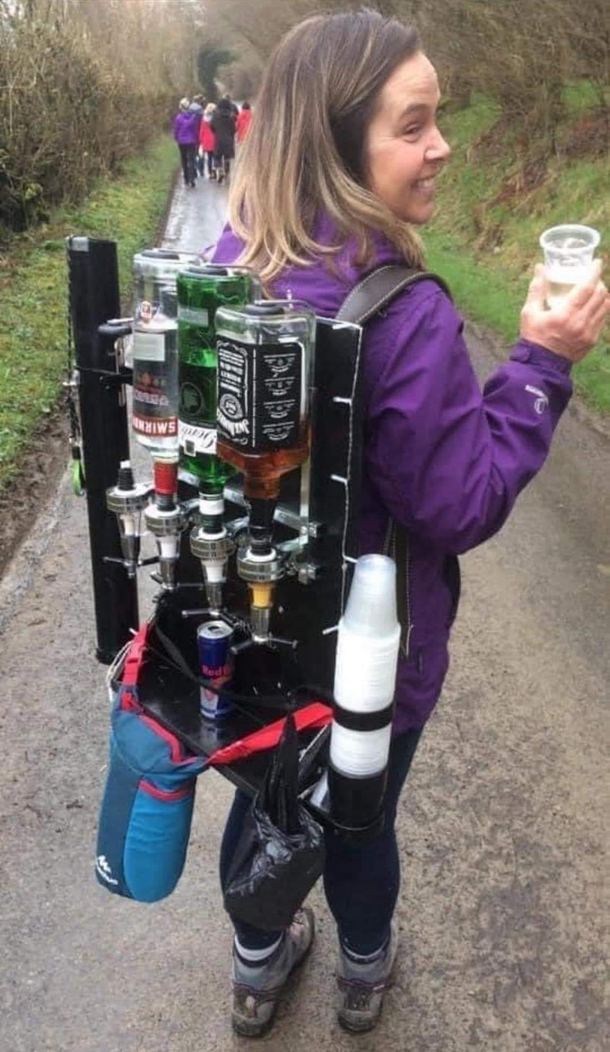 For quick drinks on the go