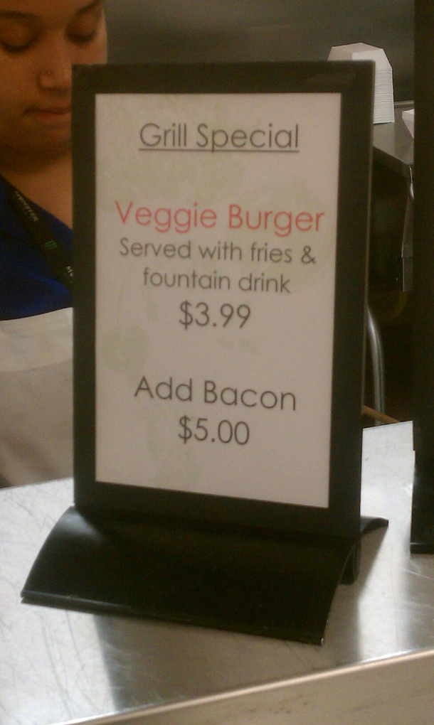 for the hard-core vegetarians