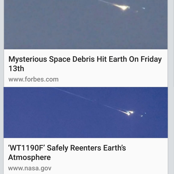 Forbes vs NASA