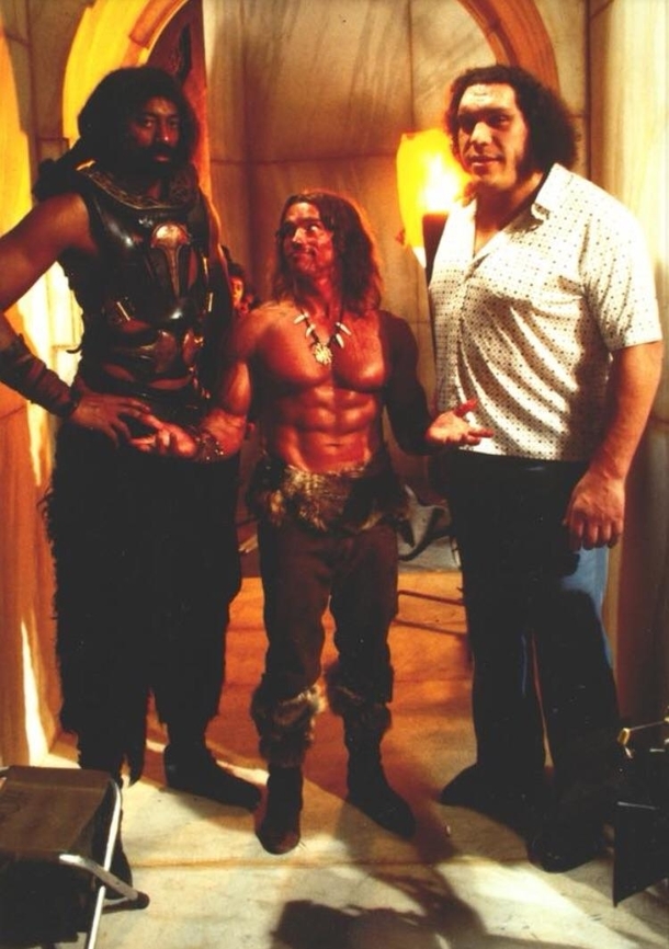 Forget bananas Arnie for scale