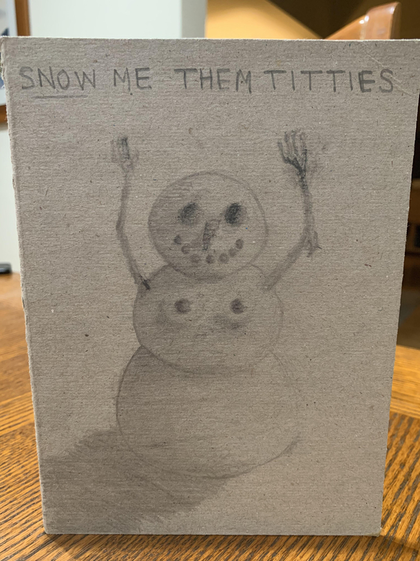 Forgot to order a card for my honey so I made her this