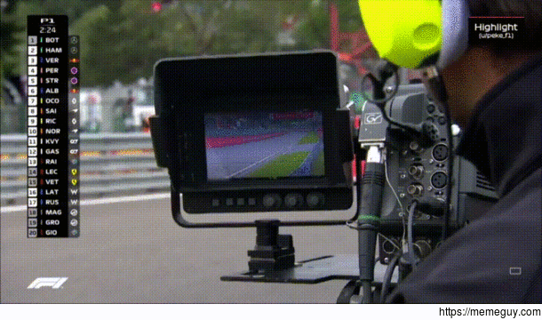 Formula  Cameraman Has Skills