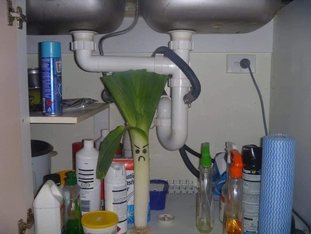 Found a bad leak under my sink today