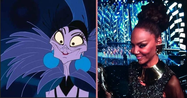 found a familiar face while being forced to watch miss universe with my SO