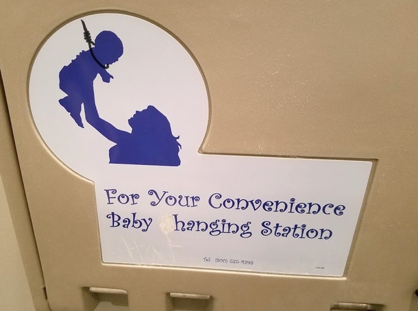 Found a restroom that offers free late term abortions