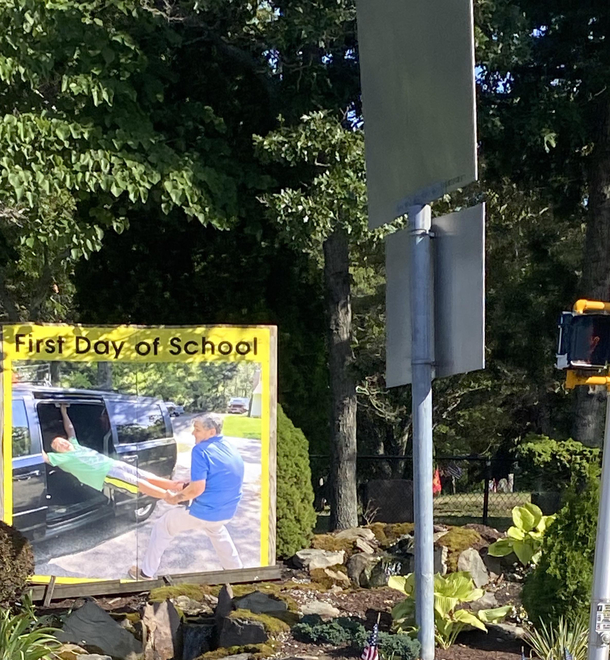 Found at a intersection in Massachusetts