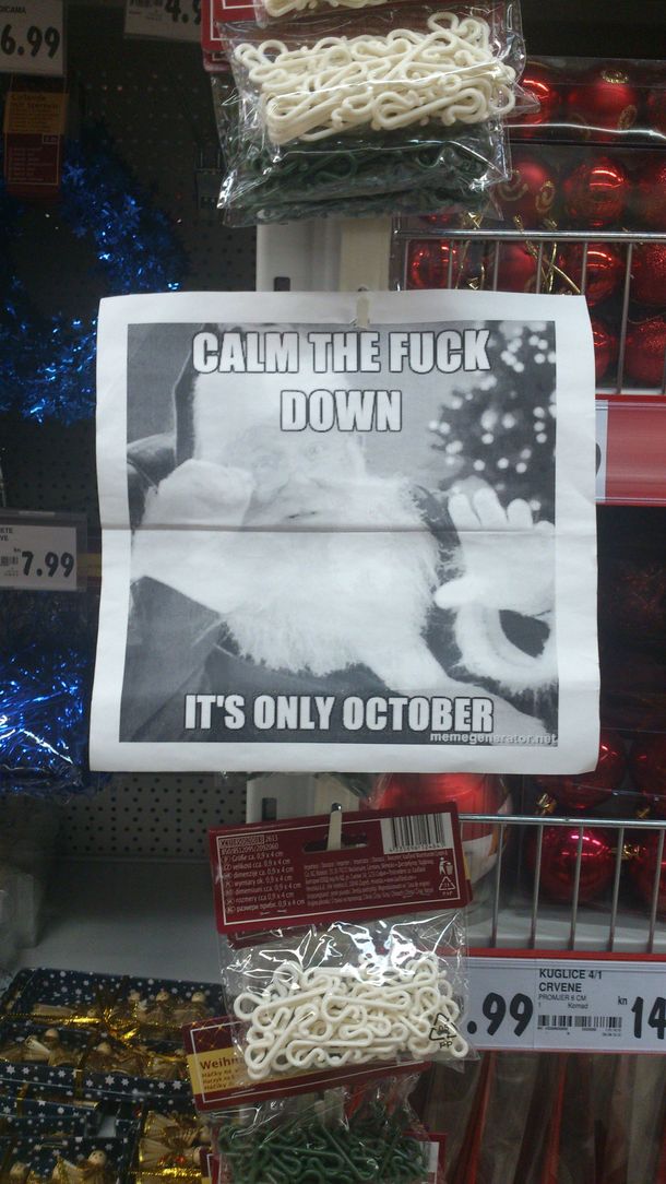 Found at my local store after they put the Christmas decorations a bit too early