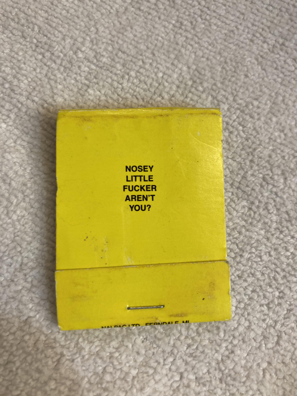 Found at the bottom of my grandparents drawer