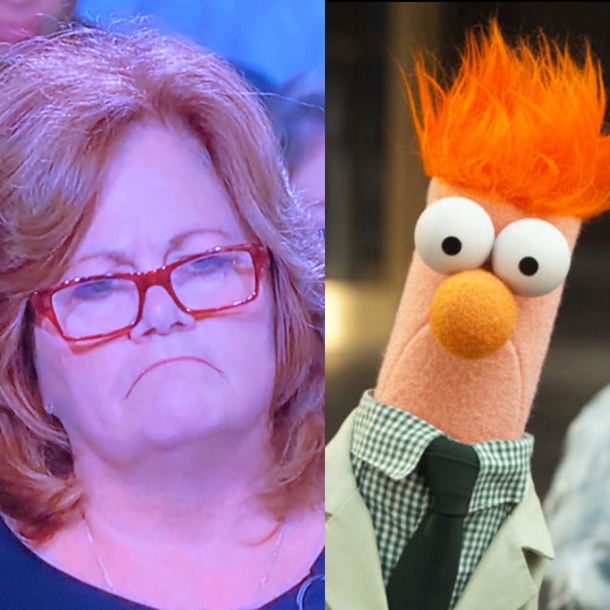 Found Beakers doppelgnger on Judge Judy