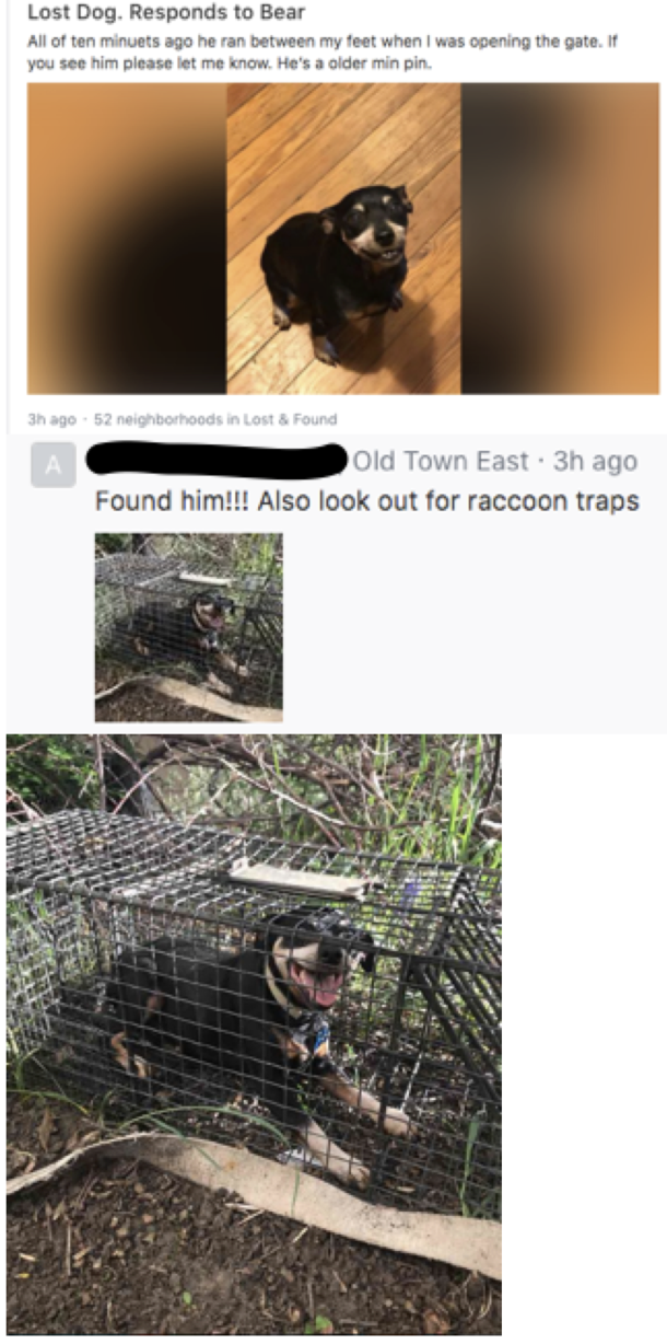Found him
