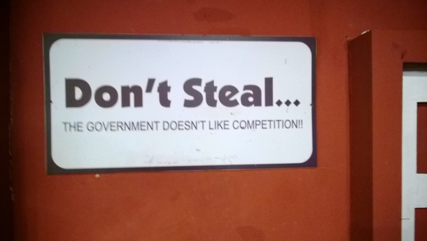 Found in a bar in Mumbai India