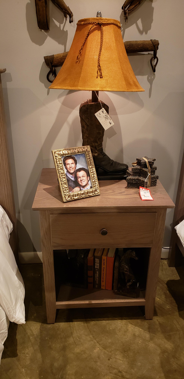 Found in a furniture mart