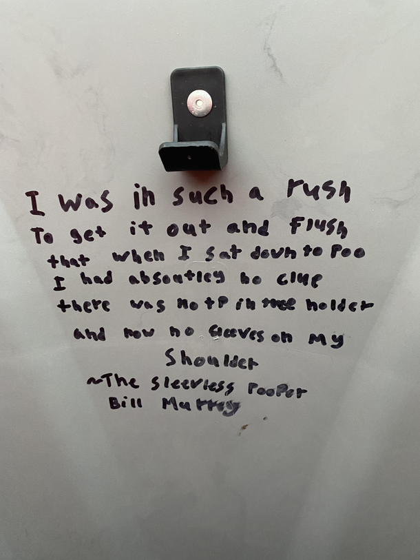 Found in a thunder shack